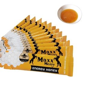 Delicioso Maxx Merry Fruit, Miel Dulce, Suave y de Sabor Rico, Bolsita de 20g, Caja de 12 Unidades, OEM, ODM, Marca Privada - Product Image 4