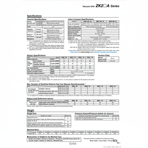 Unidad de vacío SMC Pneumatics Industrial Vacuums (Aspiradoras Industriales) - Product Image 1