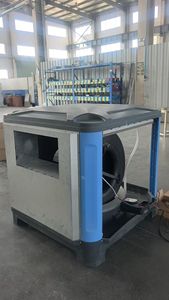 Enfriador de Aire Industrial de Descarga Lateral con Flujo de Aire de 20,000 cmh, Tecnología Inverter, Potencia de 1.1KW, Aire Acondicionado Evaporativo BLDC con Certificación CE - Product Image 2