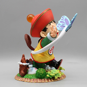 2024 caliente Anime dragón DBZ 19CM Son <span class=keywords><strong>Gohan</strong></span> dibujos animados Anime estatua PVC figura de acción muñeca colección juguetes regalo para niños - Product Image 3