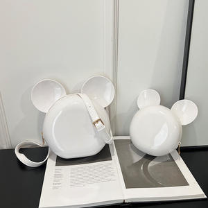 Nuevo ratón mujeres niños niño <span class=keywords><strong>bolso</strong></span> <span class=keywords><strong>Minnie</strong></span> hombro Diagonal <span class=keywords><strong>bolso</strong></span> Casual moda chica PU <span class=keywords><strong>bolso</strong></span> redondo regalos de cumpleaños - Product Image 4