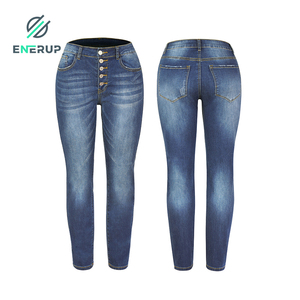 Enerup Vente en gros Pantalons pour femmes de style classique Pantalons Jeans Jeans moulants - Product Image 1