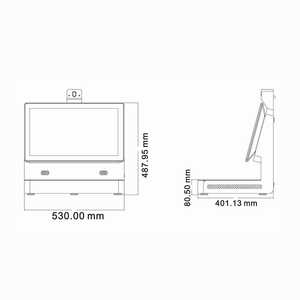 Tích hợp <span class=keywords><strong>Reader</strong></span> Writer quét thư viện nhân viên thiết bị đầu cuối màn hình cảm ứng cuốn sách UHF <span class=keywords><strong>RFID</strong></span> trạm làm việc - Product Image 4