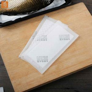 Tampon absorbant d'eau douce 180*120mm pour fruits de mer et aliments - Product Image 2