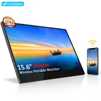 Sibolan 15.6 Inch 1080P Usbc Draadloze Touchscreen Hd Lcd Gaming Energie Display Wifi Touch Screen Draagbare Type-C monitor