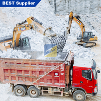 Excavatrice sur chenilles d'occasion XCMG XE380GK 38 tonnes, 1300 heures de fonctionnement, 100% originale, modèle 2025