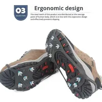Pointes antidérapantes en alliage non-aluminium pour chaussures, pour la glace et la neige, escalade en extérieur, 1 paire