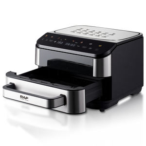 RAF R.5394 2025 vente chaude nouvelle cuisine sans huile 7L numérique <span class=keywords><strong>friteuse</strong></span> à <span class=keywords><strong>air</strong></span> électrique haut et bas chauffage poignée spéciale - Product Image 3