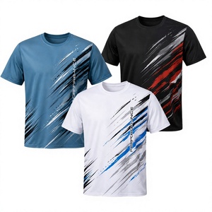Camiseta Deportiva Personalizada para Hombre, Sublimada, de Secado Rápido, para Entrenamiento, Gimnasio, Equipos, Venta al Por Mayor, Fabricante OEM - Product Image 1