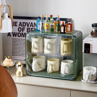 Boîtes de rangement en plastique dur de haute qualité pour sac à main, boîte de rangement organisateur, vitrine anti-poussière pour parfum cosmétique