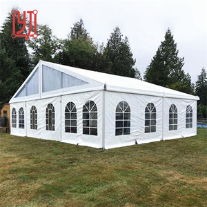 Tentes de réception en aluminium et PVC pour événements, mariages, fêtes, 10x30, 20x40, 30x50 - Product Image 4