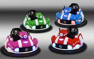 Voiture Tamponneuse UFO Électrique pour Bébé et Enfant avec Rotation à 360 Degrés et Fonction Balançoire - Product Image 6