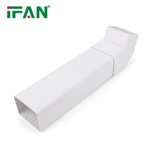 IFAN usine résistance écologique sans fondu 100% nouveau PVC <span class=keywords><strong>collecteur</strong></span> <span class=keywords><strong>d</strong></span>'<span class=keywords><strong>eau</strong></span> <span class=keywords><strong>de</strong></span> <span class=keywords><strong>pluie</strong></span> Drainage <span class=keywords><strong>gouttière</strong></span> tuyau <span class=keywords><strong>de</strong></span> descente accessoires - Product Image 2