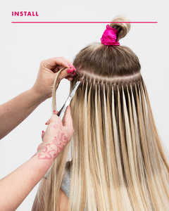 Extensiones de Cabello Humano Virgen Indio Remy con Punta Plana I U <span class=keywords><strong>K</strong></span>, 100% Alineadas con la Cutícula, Fusión, Venta al por Mayor de Fábrica - Product Image 5