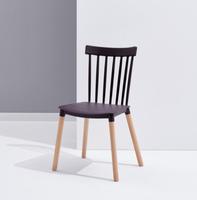 Chaise de stade empilable en plastique de qualité supérieure pour restaurant, repas en plein air, cuisine, maison, design moderne, mobilier commercial et domestique