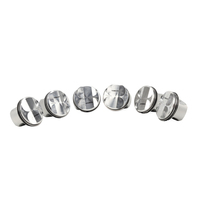 Jeu de 6 pistons en fonte STD 85 mm 11257558528 pour BMW N52 B30 A, N52 B30 AF, N52 B30 B, N52 B30 BF, M54 306 S3 avec segments