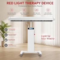 Panel de Terapia de Luz Roja Inteligente Manos Libres para Levantamiento Corporal, Dispositivo Comercial de Cuerpo Completo 660nm 850nm para Gimnasios de Bienestar de Autoservicio