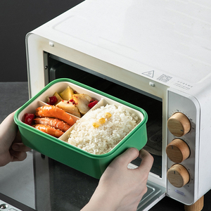 Multi-Use Bento <b>Box</b> 2-Tier Removable <b>Compartments</b> PP5 Leakproof <b>Lunch</b> <b>Box</b> <b>with</b> Built-In Cutlery Custom Logo for Adults Kids - Product Image 5