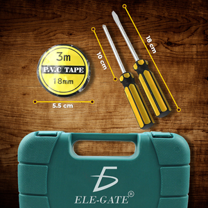 Juego de herramientas profesionales para reparación de plástico con estuche de almacenamiento, 10 piezas, herramientas multifuncionales para uso de emergencia en el hogar y el coche. - Product Image 3