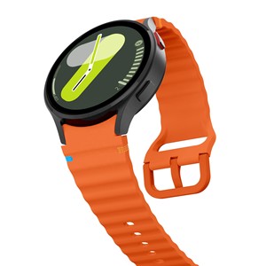 <span class=keywords><strong>Bracelet</strong></span> <span class=keywords><strong>de</strong></span> <span class=keywords><strong>montre</strong></span> intelligent <span class=keywords><strong>de</strong></span> style tendance en silicone pour femmes hommes <span class=keywords><strong>bracelet</strong></span> <span class=keywords><strong>de</strong></span> <span class=keywords><strong>montre</strong></span> en caoutchouc <span class=keywords><strong>de</strong></span> qualité supérieure pour <span class=keywords><strong>Samsung</strong></span> Galaxy <span class=keywords><strong>Watch</strong></span> 7 couture ondulée - Product Image 2