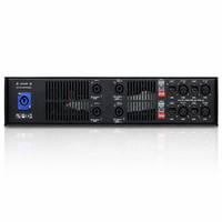 Amplificateur de puissance de classe D 2U 4 canaux 1300W, amplificateur audio professionnel, amplificateur numérique pour enceintes de scène, caissons de basses, système de sonorisation PA
