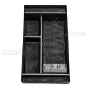 1 unidad de caja de almacenamiento para reposabrazos de coche, bandeja organizadora para consola central, compatible con Chevy Silverado 1500/GMC Sierra 1500 2019 - Product Image 4