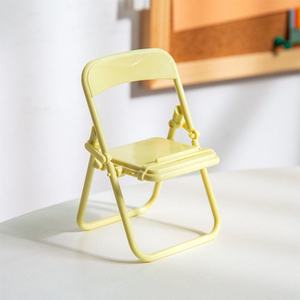 Cute Small Chair Mobile Phone <b>Stand</b> Creative Desktop Live Watch <b>Tv</b> Lazy Chasing Smartphone Foldable Mobile Holder - Product Image 4