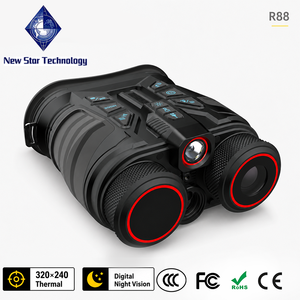 Visor Térmico Nocturno para Caza R88 con GPS y Altímetro, Binoculares Multimodo, Batería de 5000mAh para Búsqueda y R88 4 en 1 Táctico - Product Image 1