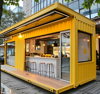 Boutique modulaire préfabriquée en panneaux sandwich d'acier respirants pour usage commercial, bureaux et entrepôts, avec solution complète de unités de maisons préfabriquées