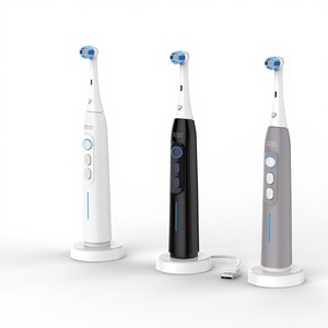 Compatible avec la brosse à dents électrique sonique intelligente rechargeable Oral B IO, étanche IPX7, brosse à dents multifonctionnelle pour le nettoyage buccal - Product Image 1