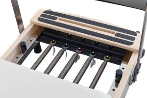 Цена Тренажерный Зал стандарт дуба ISO Сертификация пилатес реформатор башня Набор Пилатес-реформатор-машина для продажи - Product Image 4