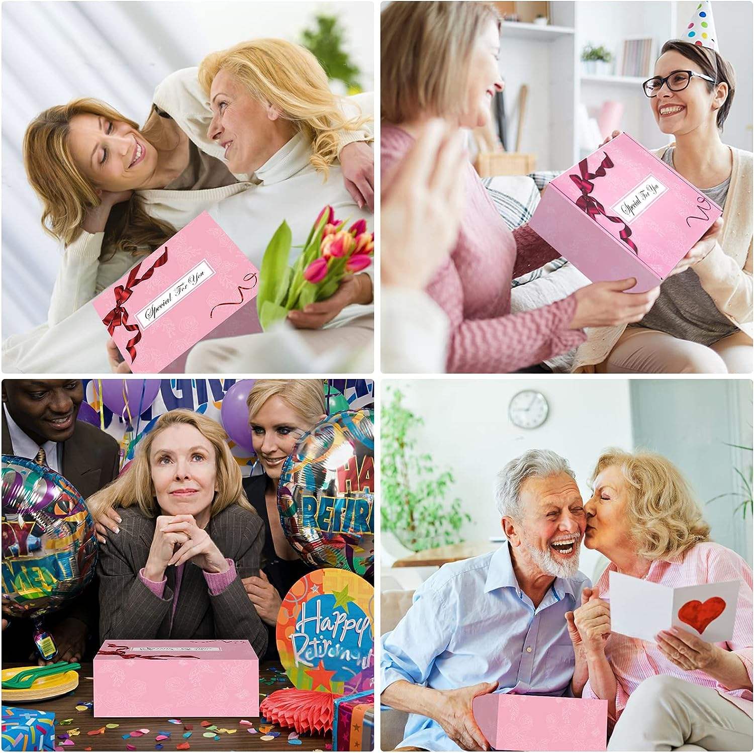 50th Birthday Party Gifts for Women Customized Makeup Bath Spa Set