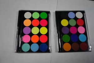 <span class=keywords><strong>Paleta</strong></span> de <span class=keywords><strong>pintura</strong></span> facial dividida de arcoíris lavable con logotipo privado profesional, <span class=keywords><strong>paleta</strong></span> de <span class=keywords><strong>pintura</strong></span> corporal facial de varios <span class=keywords><strong>colores</strong></span> para maquillaje infantil - Product Image 4