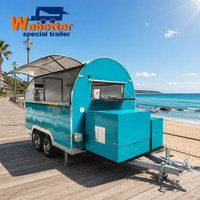 Webetter Carritos Foodtruck : Camion de restauration mobile pour Bubble Tea, Café, Churros, Poulet Rôti, Shawarma, BBQ – Idéal pour les événements