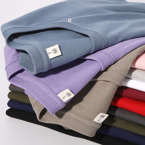 Camiseta de algodón liso, camisetas Unisex de cuello redondo para hombre, camisetas para hombre, camisetas en blanco, fabricantes de camisetas personalizadas para hombre - Product Image 2