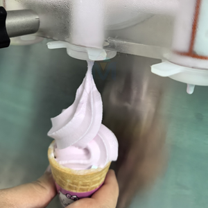 Hot bán hoàn toàn tự động dọc mềm máy làm kem làm bằng thép không gỉ 7-hương vị ngọt ngào ống/Sundae Máy làm kem - Product Image 4