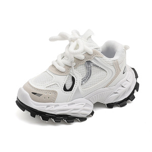 Zapatos para Niños, Primavera/Otoño 2026, Nuevas Zapatillas Deportivas para Bebé, Transpirables, Ligeras, Antideslizantes, con Cordones Delanteros - Product Image 4