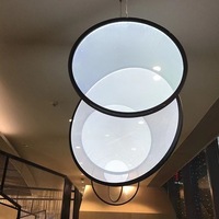 Panneau acrylique éclairé par le bord PMMA 2mm 3mm 4mm 6mm 8mm feuille acrylique LGP à pointillés clairs plaque de guidage de lumière LED