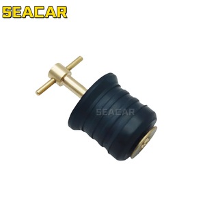Seacar Scupper Plug 1.25 Inch Brass Rubber Expansion <b>Stopper</b> Marine Boat Hardware - Product Image 4