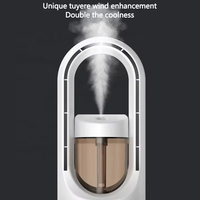 Ventilateur de refroidissement mini USB ultra silencieux sans pales, compact, pour bureau et maison
