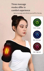 Fisioterapia posteriore collo spalla massaggiatore prodotto vibrazione massaggio massaggiatore spalla con sollievo dal calore dolore e stanchezza - Product Image 2