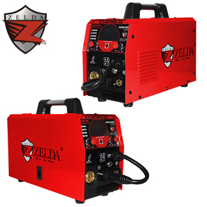 Máquina de Soldar <span class=keywords><strong>Zelda</strong></span> Inteligente 220V MIG 200 Amperios, de Alta Calidad, para Alambre Sólido y con Núcleo de Flujo, 4 en 1, MIG MMA MAG TIG - Product Image 1