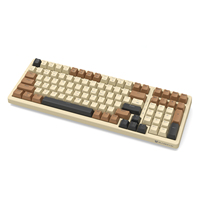 Clavier mécanique filaire SUNSONNY N-J80 100 touches, structure Gasket à échange à chaud, 19 modes RVB pour PC, gaming et bureau