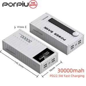 พาวเวอร์แบงค์<span class=keywords><strong>4</strong></span>มิลลิแอมป์ต่อชั่วโมงแบบพกพาชาร์จไฟได้รวดเร็วพร้อมช่อง Micro USB สำหรับโทรศัพท์20000mAh พาวเวอร์แบงค์ - Product Image 2