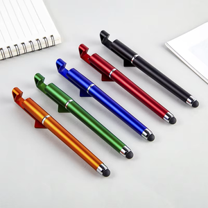 Bán buôn biểu tượng tùy chỉnh Mực đỏ Gel bút Trung Quốc nhà sản xuất của <span class=keywords><strong>Ballpoint</strong></span> cho Stylus điện thoại chủ khuyến mãi bút bi - Product Image 3