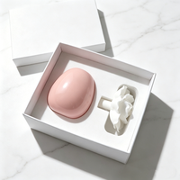 Diffuseur d'huiles essentielles en céramique parfumée, pierre aromatique en porcelaine faite à la main, fleur décorative, parfum d'ambiance de luxe pour la maison
