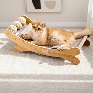 [Personnalisé] Griffoir pour chat en sisal modèle GT japonais à 4 niveaux, durable et résistant à l'usure, pour usage extérieur - Product Image 1