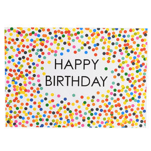 Carte de bénédiction avec enveloppe 19 modèles Boîte cadeau Ruban Ballon Gâteau Bougie Joyeux <span class=keywords><strong>Anniversaire</strong></span> Cartes de vœux - Product Image 3