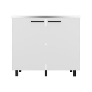 Mobiletto sottolavabo Utility, Burwood, Bianco - Product Image 4