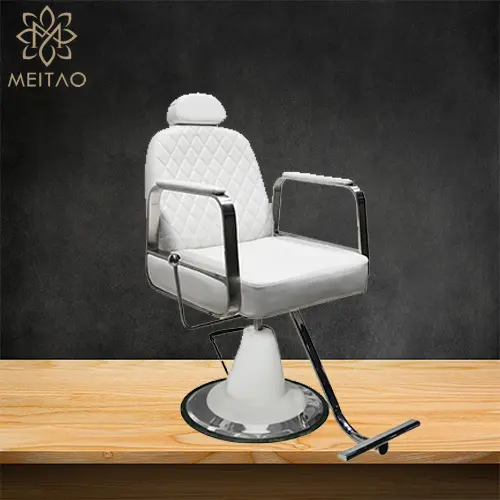 Meitao לבן ייחודי שכיבה שיער stying כל מטרה סלון כיסא ריהוט
